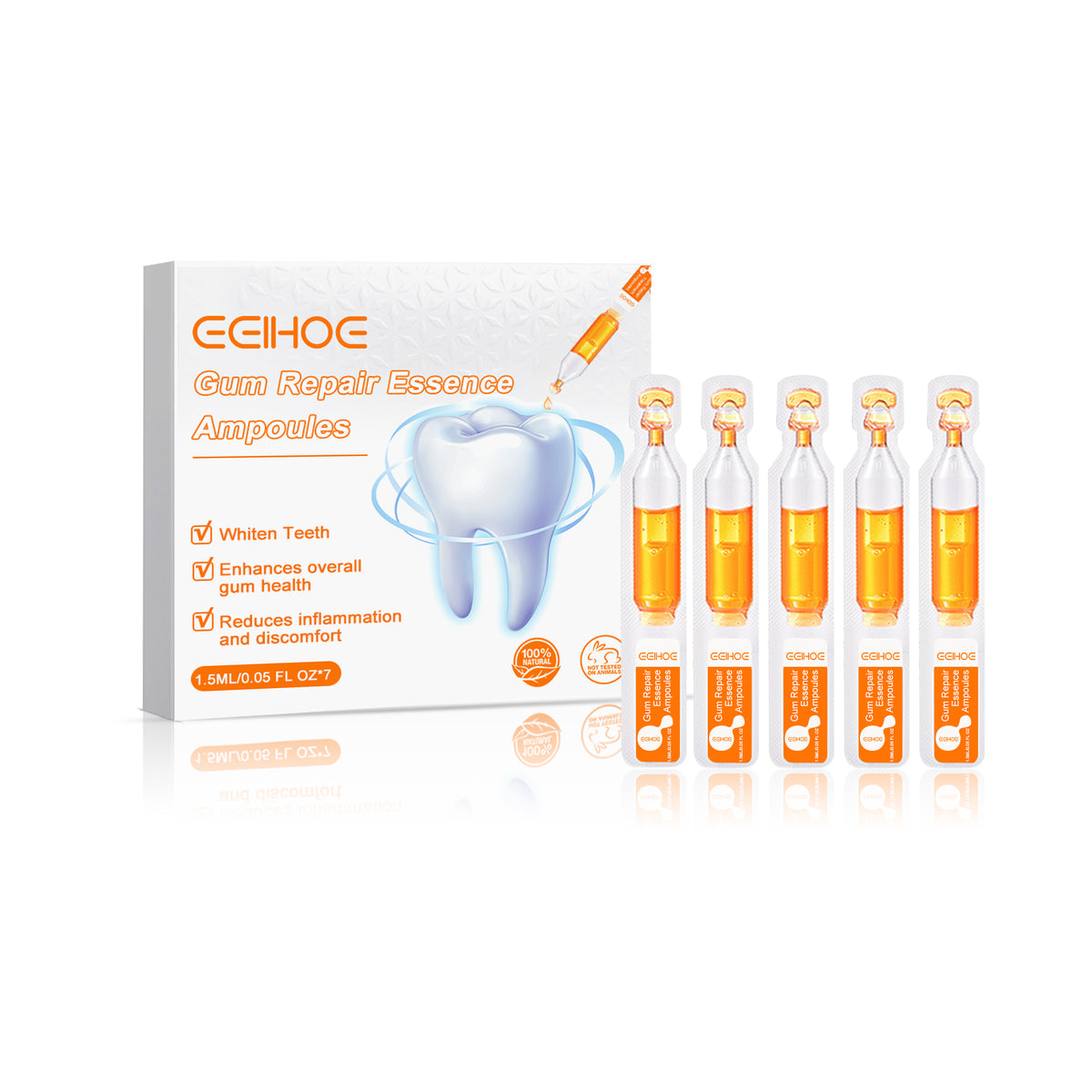 Tooth Repair Essence, Cleaning Teeth Stains Tartar Care Gums Oral Care Essence