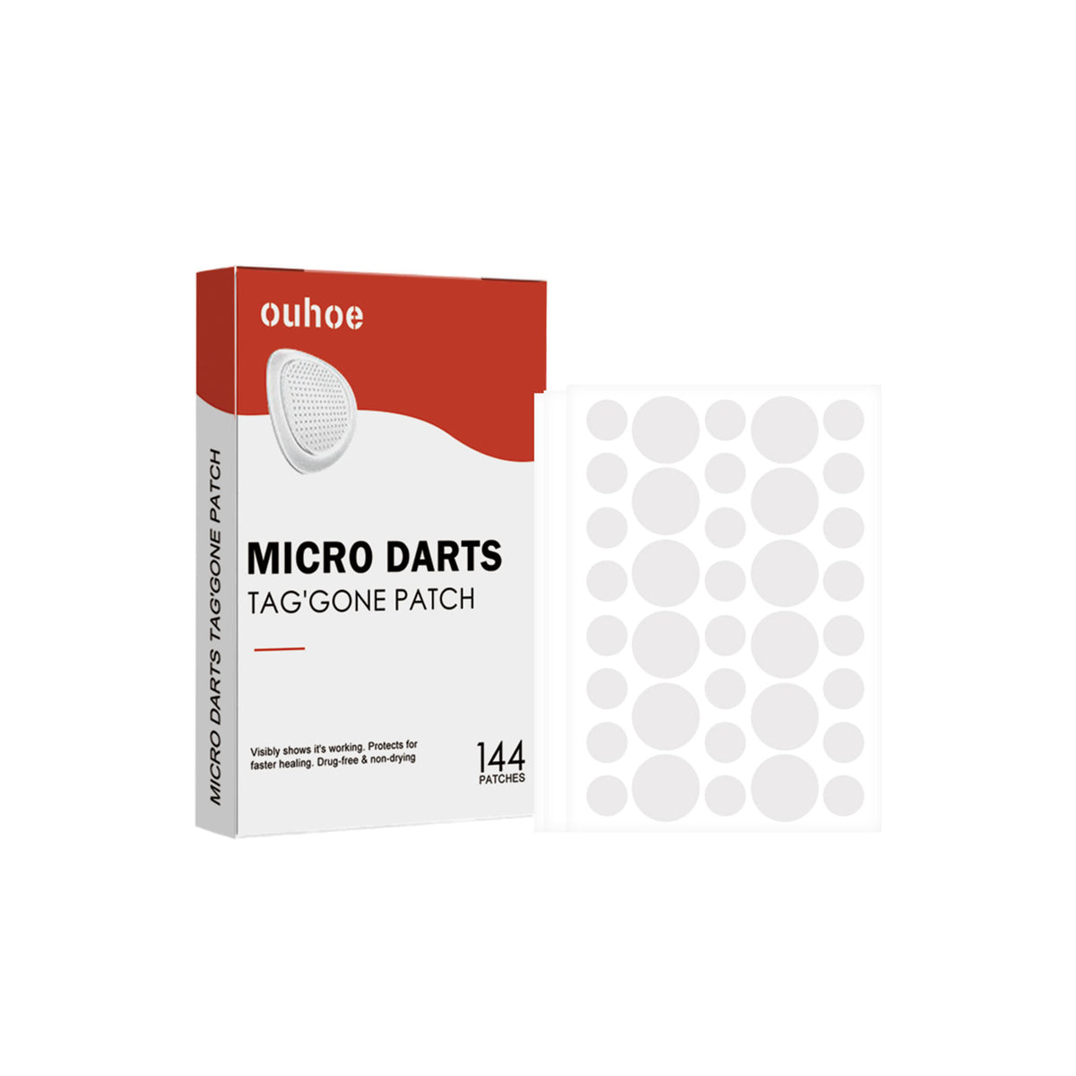 Acne Patch, Skin Clean Acne Pimple Moles Gram Wart Corns Spot Patch