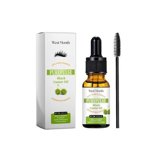 Black Castor Oil, Natural Curl Black Beauty Mild No Trace No Smudge Mascara