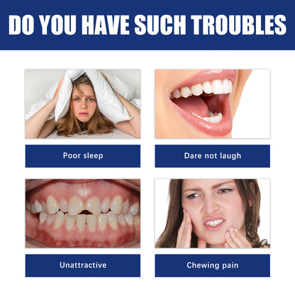 Jaw Alignment Brace, Repair Jaw After Retraction Teeth Uneven Deformity Buck Teeth Oral Care Support