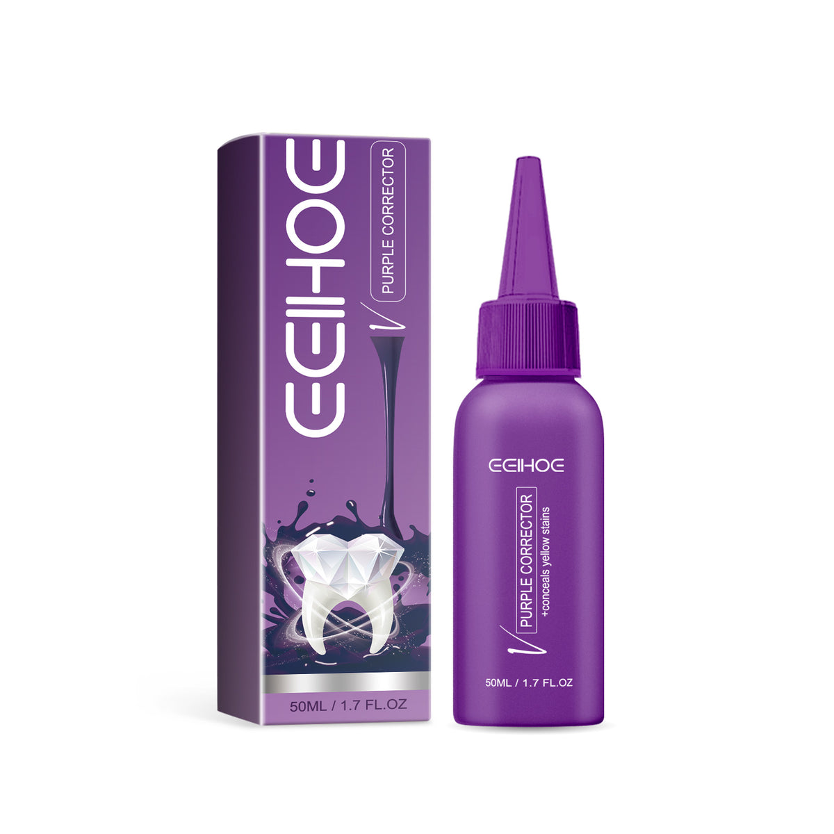 Purple Corrector, To Tartar Very Well Teeth Yellow Teeth Whitening Beauty Clean Mouth Smell Bad Breath Teeth Cleaning Fluid