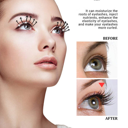 Lash Boost Serum, Eyebrows And Eyelashes Black Thick Curly Natural Beautiful Slender Long Gentle Not Easy To Smudges