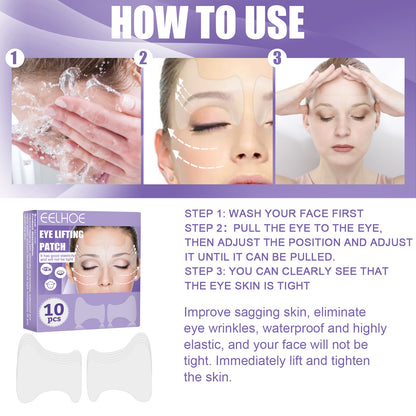 Eye Lifting Patch, Reduces Fine Lines Under Eye Bags Multi-Action Collagen Eye Mask Firming Lift Eye Patch