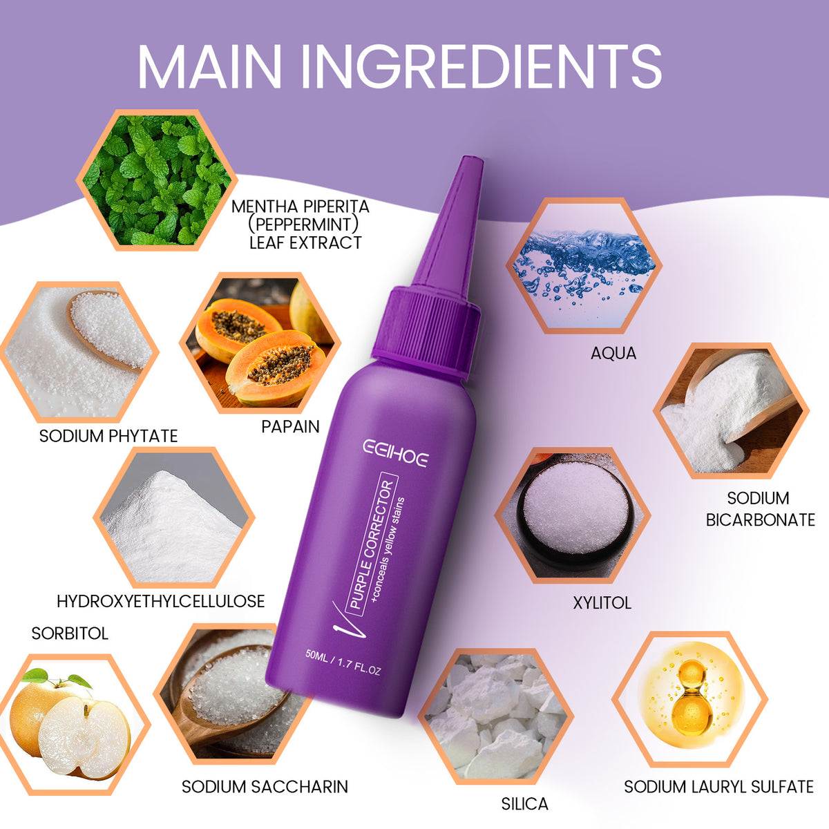 Purple Corrector, To Tartar Very Well Teeth Yellow Teeth Whitening Beauty Clean Mouth Smell Bad Breath Teeth Cleaning Fluid