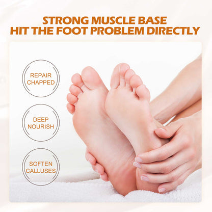 Horse Oil Foot Care Cream, Repair Heel Peeling Anti-Cracking Moisturizing Foot Care Cream