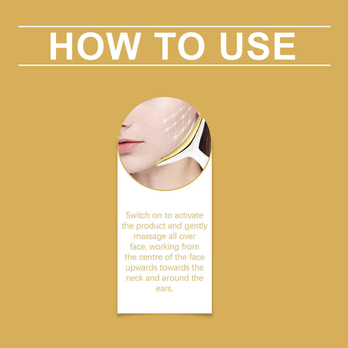 Face Firming Machine Face Lift Massage Gentle Comfort Repair Small Portable Massager