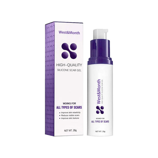 High-quality Silicone Scar Gel, Lighten Acne Mark Scar Repair Skin Smoothing Care Cream