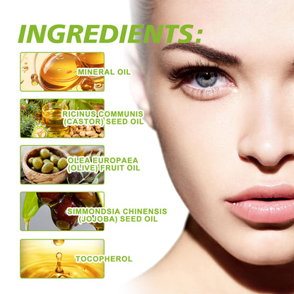 Black Castor Oil, Natural Curl Black Beauty Mild No Trace No Smudge Mascara