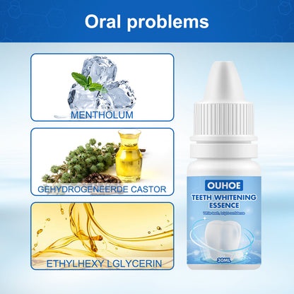 Teeth Whitening Serum, Removing Plaque Smoke Stain Bad Breath Teeth And Oral Cleaning Care Serum