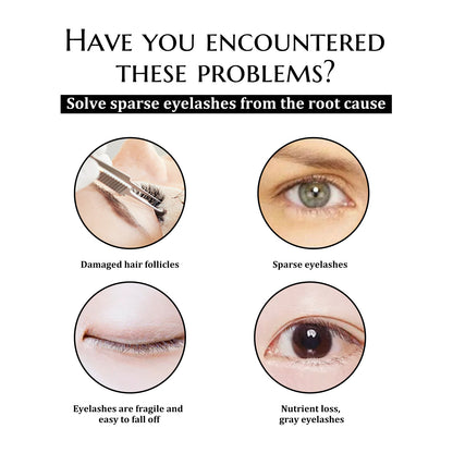 Lash Boost Serum, Eyebrows And Eyelashes Black Thick Curly Natural Beautiful Slender Long Gentle Not Easy To Smudges