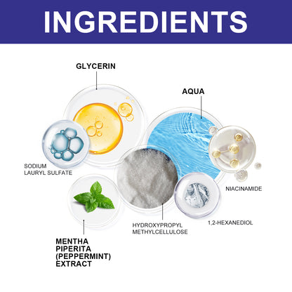 Niacinamide Toothpaste, Cool White Toothpaste Freshen Breath Clean Mouth Guard Gum Jianchi Bright White Toothpaste