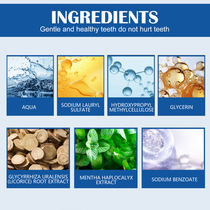 Loose Teeth Care Toothpaste, Freshen Breath Prevent Cavities Gum Care White Teeth Toothpaste