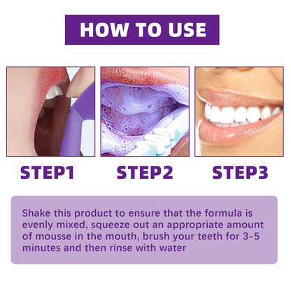 V34 Toothpaste, Whitening Teeth Clean Care Gums Fresh Breath Press Toothpaste