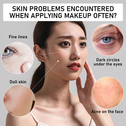 Beauty Cream, Cover Facial Blemishes Light Natural Base Makeup Long-Lasting Makeup Cushion