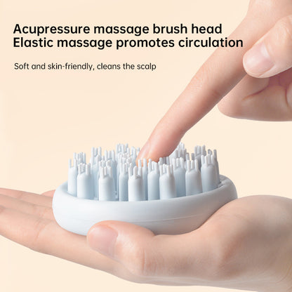 Baby Silicone Shampoo Scalp Massage Body Clean Scrub Feel Bath Brush